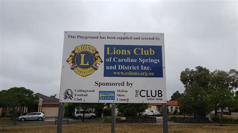 Lions Playground 15 31 Hepburn Way Caroline Springs Vic 3023 Australia