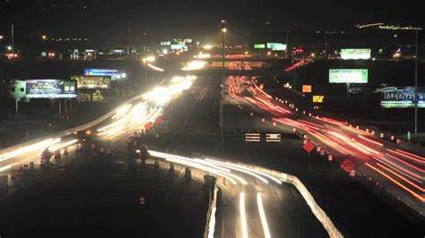 Watch Time Lapse Street Traffic At Night Youtube