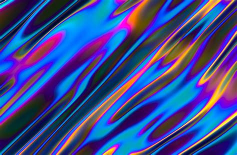 Holographic Flow Holographic Wallpapers Holographic Abstract
