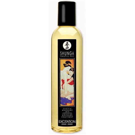 Shunga Erotic Massage Oil Excitation Orange New 8 Oz Oils And Creams
