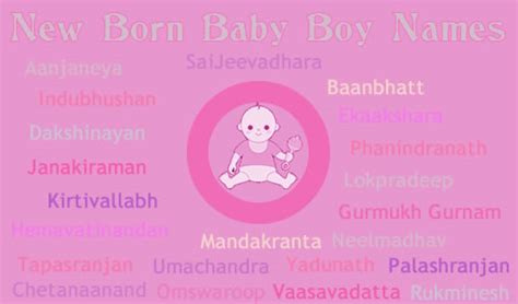 Indian Baby Boy Names Or Hindu Boy Baby Names Names With Meaning For
