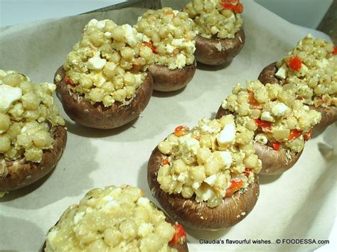 Maybe you would like to learn more about one of these? Israeli COUSCOUS stuffed 'cremini' MUSHROOMS Recipe by ...