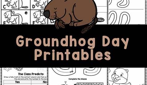 groundhog day worksheets free