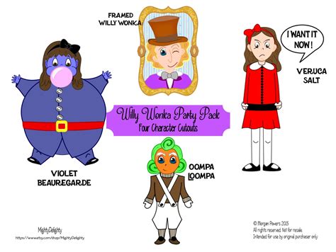 Willy Wonka Main Characters