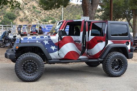 Jeep Wrangler American Flag Mount