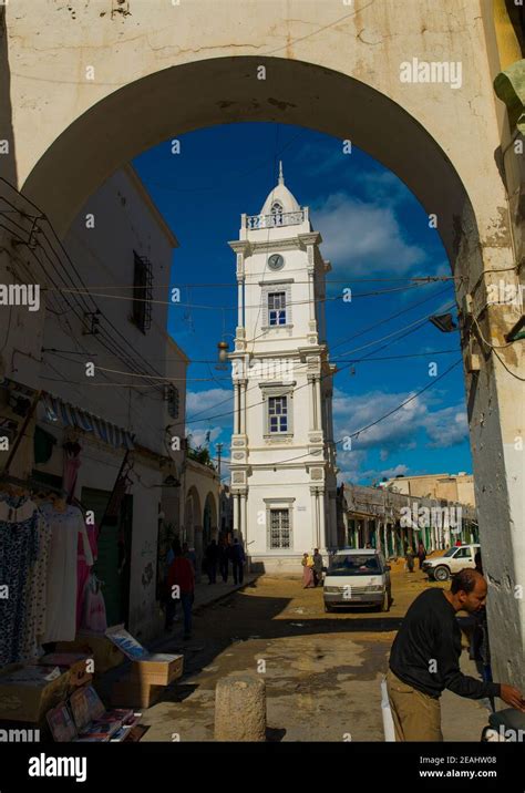 The Ottoman Clock Tower Tripolitania Tripoli Libya Stock Photo Alamy