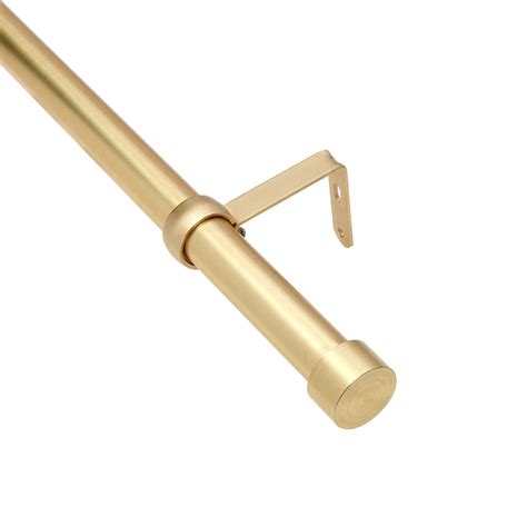 Umbra Cappa Brass Gold Modern Curtain Rod 66 In L X 120 In L Ace