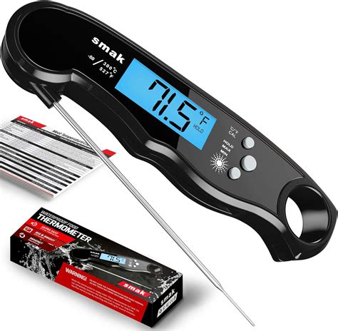 Digital Instant Read Meat Thermometer Waterproof Kitchen