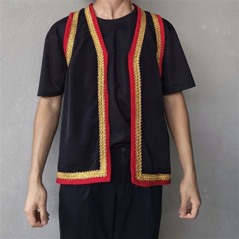 Baju Bidayuh Lelaki Bidayuh Dayak Costume Borneo Traditional Fashion Shopee Malaysia