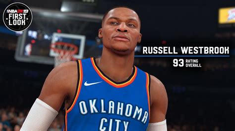 Nba 2k19 Screenshot Russell Westbrook Overall Rating 93