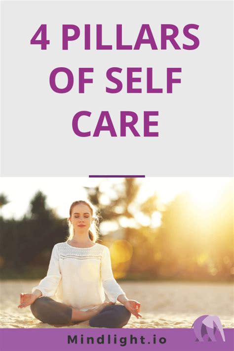 The 4 Pillars Of Self Care Caregiving 101 By Jackie Schwabe Mba
