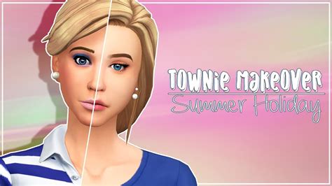 The Sims 4 Townie Makeover Summer Holiday Cc List And Sim Download