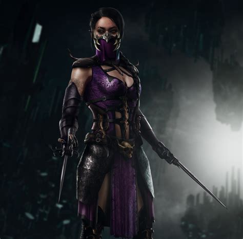 Hi Guys I Just Finished A Mileena Concept For Mk11 More Images In The