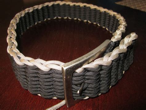 It has great drawings of knots to follow and helped me with the braid for the belt. 22 DIY Paracord Belt Projects | Guide Patterns