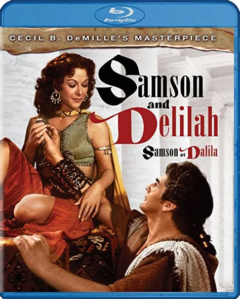 Samson And Delilah Samson Et Delila Bilingual Blu Ray Amazonca Dvd