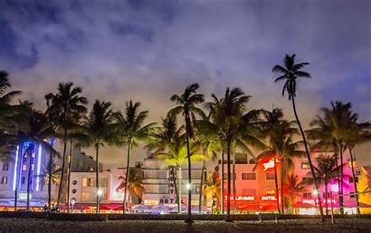 Miami Beach Florida Night Wow