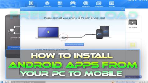 First off, make sure you are running linux or mac osx. How to install android apps from your pc to mobile - YouTube