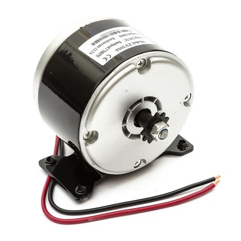 Zy1016 My Black Electric Scooter Motor 24v 200w Brushed 24 Volt 200