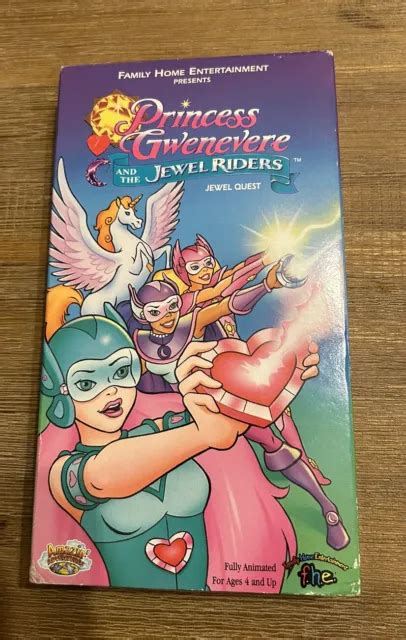 Princess Gwen We’re And The Jewel Riders Vhs Tape Htf Jewel Quest 7 99 Picclick