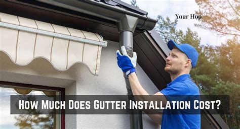 how much does gutter installation cost f