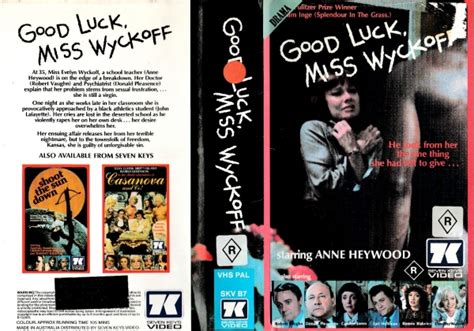 Good Luck Miss Wyckoff 1979 On Seven Keys Video Australia Betamax Vhs Videotape