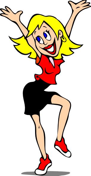 Old Lady Dancing Animated  Clip Art Library