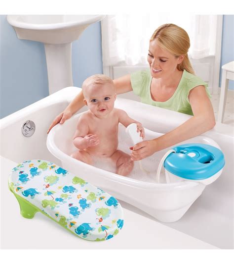 Bonding with your new baby as they discover warm water and soothing soap can just about melt your bathe your baby 2 to 3 times a week. Summer Infant Newborn-to-Toddler Bath Center & Shower ...