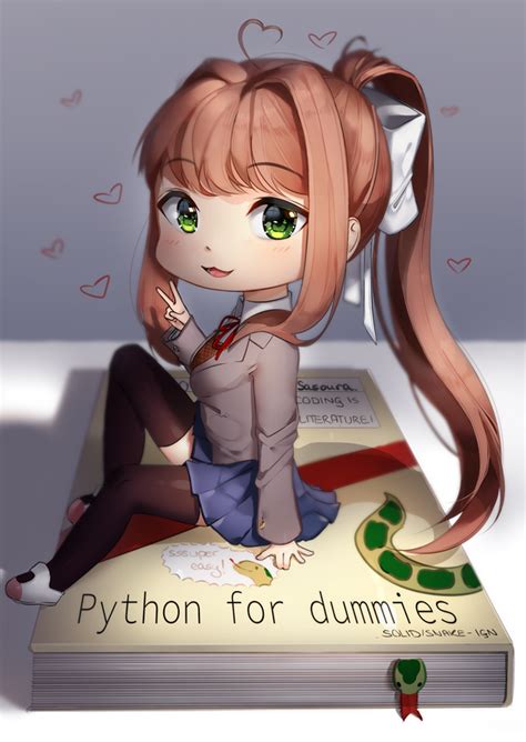 Ddlc Python For Dummies By Sasoura On Deviantart