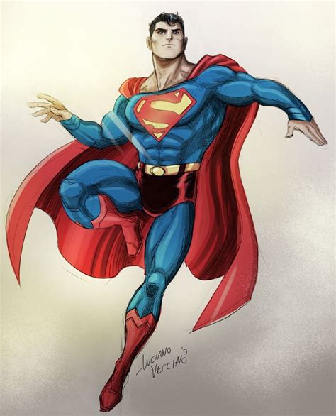 Superman Back To Classic By Lucianovecchio On Deviantart Superman