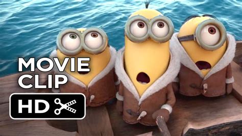 Minions Official Movie Clip 1 New York 2015 Despicable Me