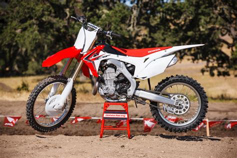The top speed of a crf230f is 70 m.p.s with stock sprockets , you have to open the throttle really wide in 6th gear to max out to this top speed. 2013 Honda CRF450R Review - Top Speed