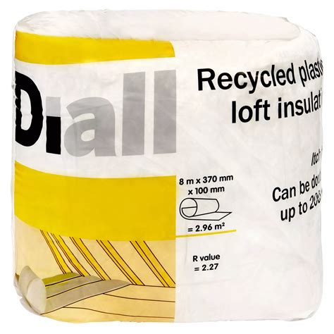 Diall Loft Insulation Roll L8m W037 M T100mm Departments