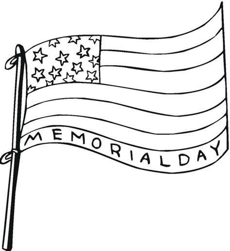Free Printable Memorial Day Coloring Pages