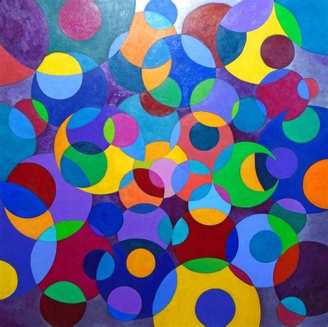Original Geometric Painting By Stephen Conroy Abstract Art On Canvas