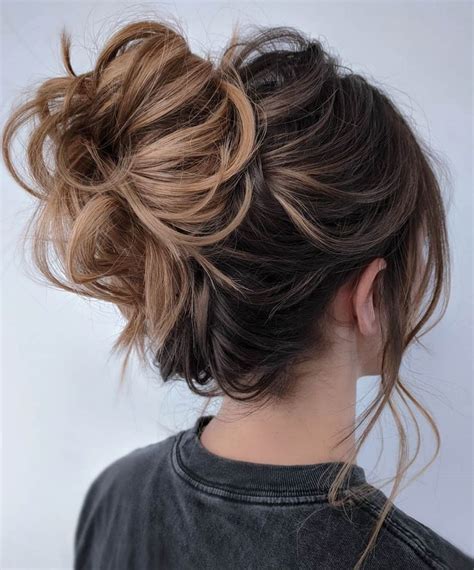 79 Gorgeous How To Loose Bun Hairstyle For Short Hair Stunning And