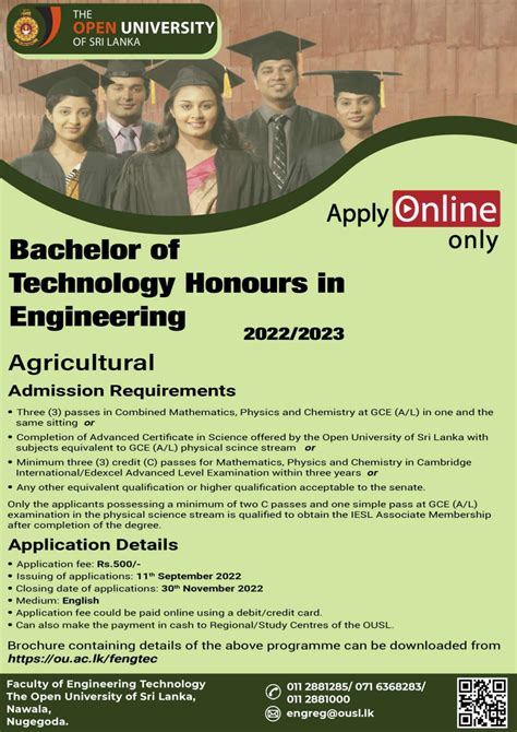 Bachelor Of Technology Btech Honours In Agriculture And Plantation