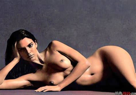 Kendall Jenner Fully Nude Behind The Scenes Of A Photo Shoot Vipclipx
