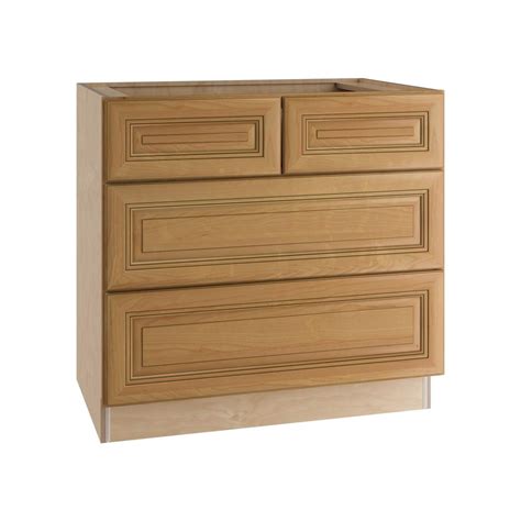 32.8 inches (also available in 42 inches with 38.8 inches useable depth). Home Decorators Collection Lewiston Assembled 36x34.5x24 ...