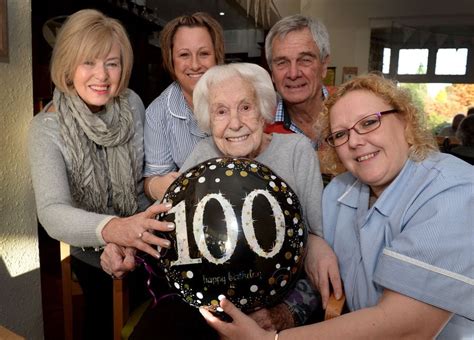 Globe Trotting Great Grandmother Celebrates 100th Birthday Express And Star