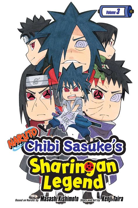 Naruto Chibi Sasukes Sharingan Legend Vol 3 Book By Kenji Taira