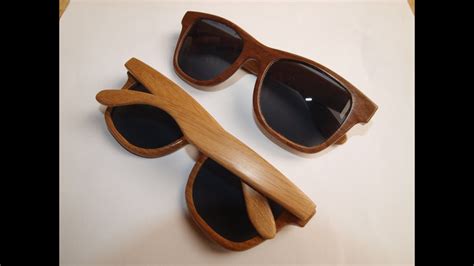 How To Make Wooden Sunglasses Youtube