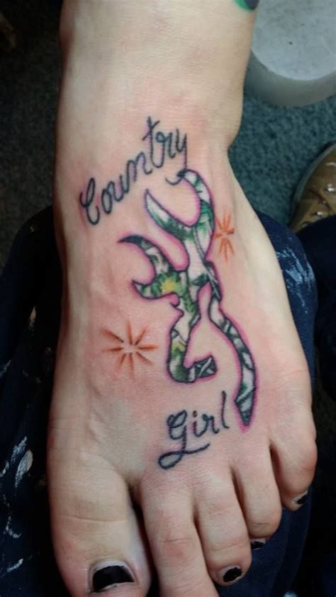 Tattoos Browning Tattoo Country Girl Tattoos Foot Tattoos