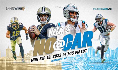 Panthers Vs Saints 2023 How To Watch Stream And Listen In Week 2