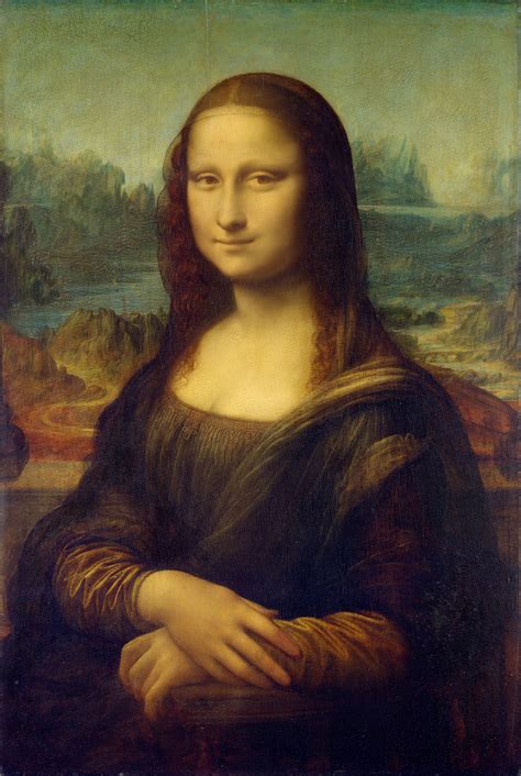 Mona Lisa Leonardo Da Vinci Museu Virtual De Arte