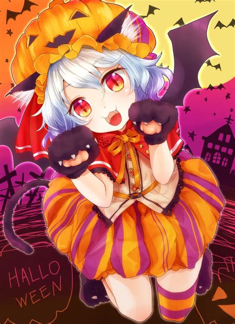 Happy Halloween~~ Anime Art Halloween Costume Neko Cat