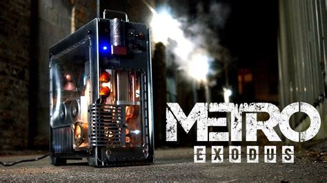 finished metro exodus 4k gaming pc build and case mod by mnpctech youtube