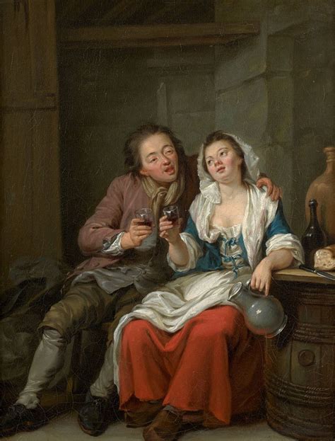 Jean Baptiste Charpentier Paris 1728 1806 The Sweet Drunkenness And