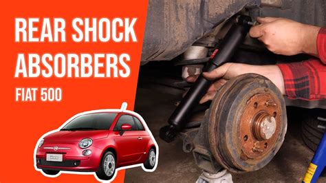 How To Replace The Rear Shock Absorbers Fiat 500 ➿ Youtube