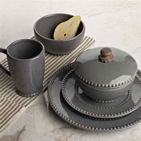 Shop from the wide range of lovely square dish set available on alibaba.com. Livingstone Dinnerware Collection in Gray by The GG ...
