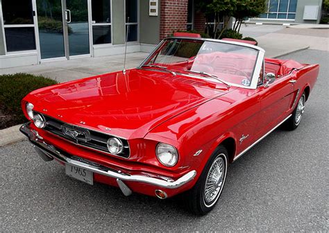 1965 Red Mustang Convertible Vern